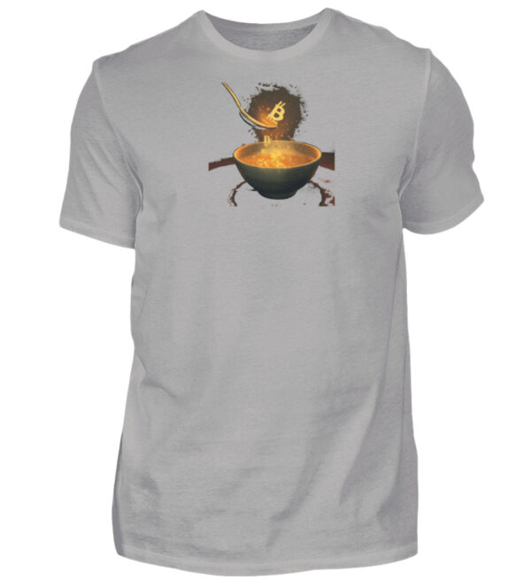 Bitcoin Soup - Herren Premiumshirt-2998