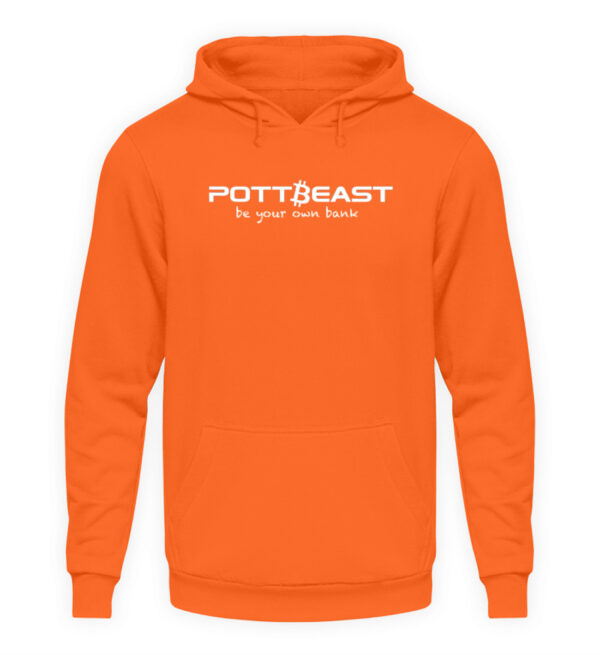 Pottbeast Bitcoin Edition Hoodie - be your own bank - Unisex Kapuzenpullover Hoodie-1692