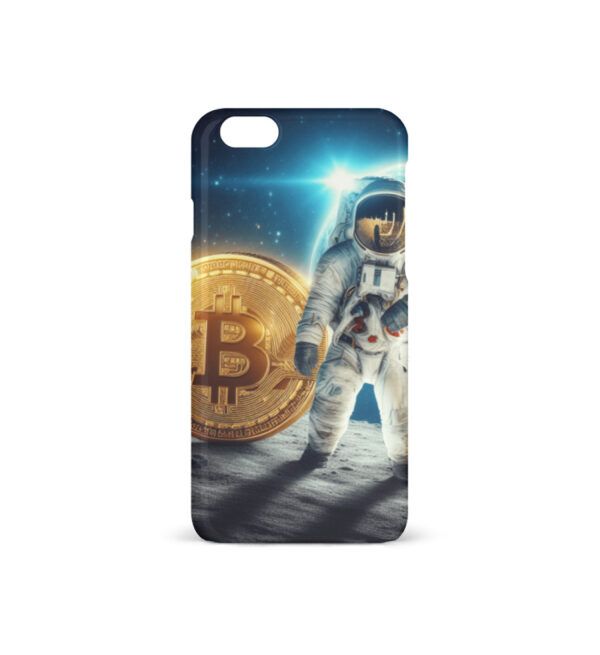 Bitcoin to the Moon - iPhone 6/6s Handyhülle-6971