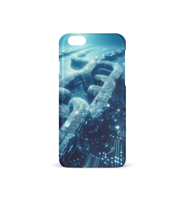 Blockchain Art - iPhone 6/6s Handyhülle-6971