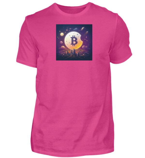 Bitcoin Shirt - Moon - Herren Premiumshirt-28