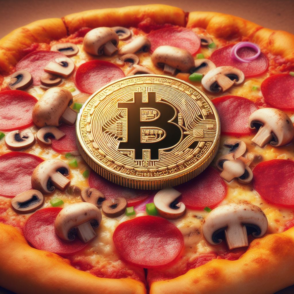 bitcoin gegen pizza