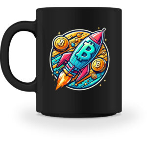 Bitcoin Tasse -Rakete startet- - Tasse-16