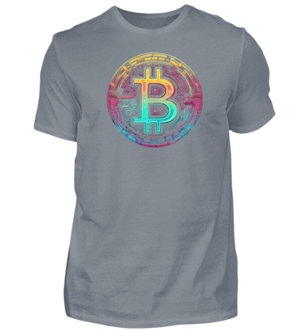 Bitcoin Blockchain Shirt - Herren Shirt-1157