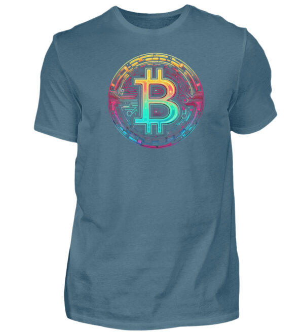 Bitcoin Blockchain Shirt - Herren Shirt-1230