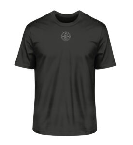 bitcoin herren t-shirt mit btc logo stick
