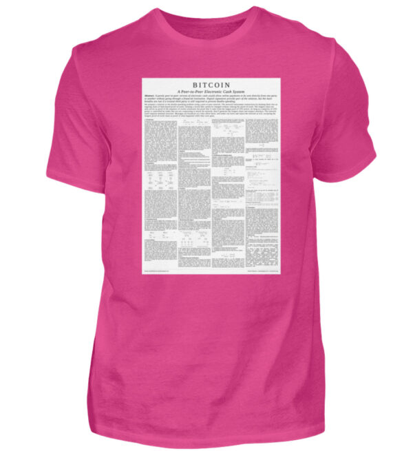 Bitcoin Whitepaper T-Shirt Frauen