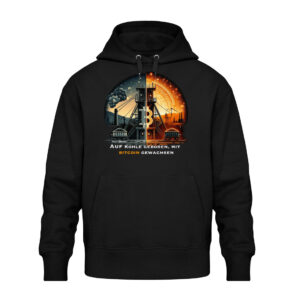 Ruhrpott Mining V2 - Unisex Oversized Organic Hoodie-16