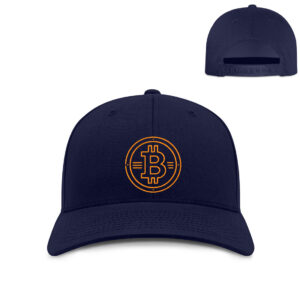 Bitcoin kappe V1 - FLEXFIT Curved Classic Cap 6-Panel-198