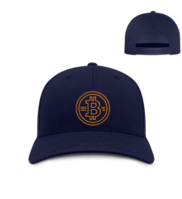 Bitcoin kappe V1 - FLEXFIT Curved Classic Cap 6-Panel-198