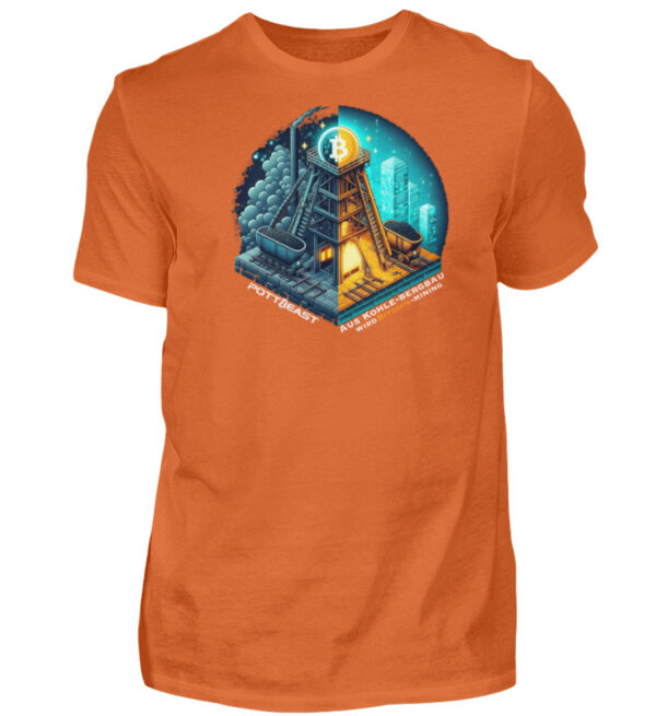 Bitcoin T-Shirt Orange