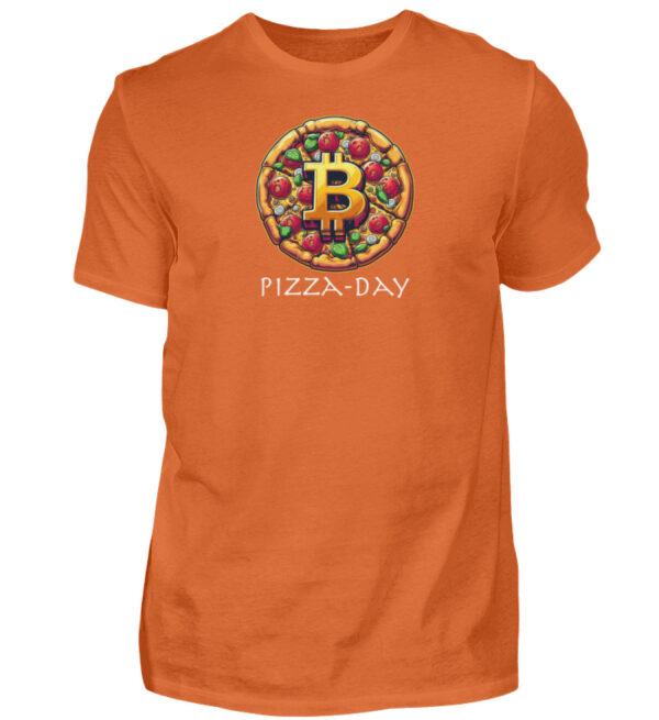 Bitcoin Pizza Day T-Shirt - Herren Premiumshirt-2953