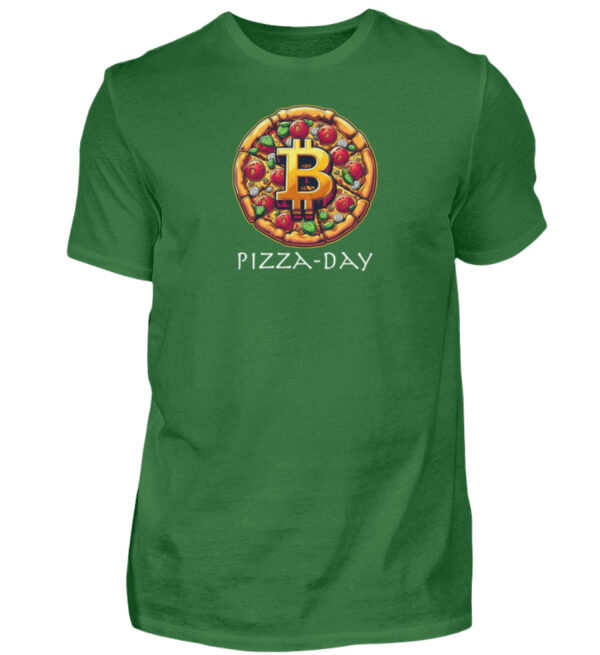 Bitcoin Pizza Day T-Shirt - Herren Premiumshirt-30