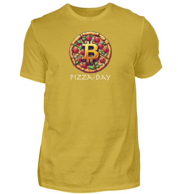 Bitcoin Pizza Day T-Shirt - Herren Premiumshirt-2980