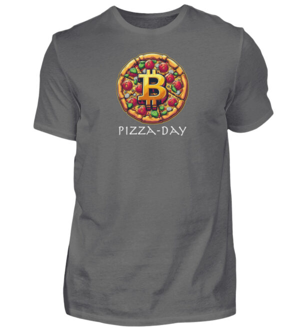 Bitcoin Pizza Day T-ShirtV2 - Herren Premiumshirt-627