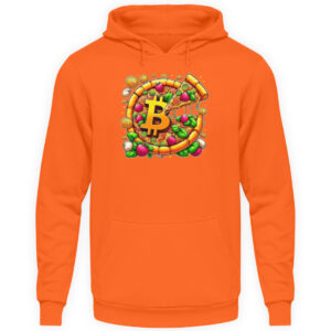 Bitcoin Pizza Day Hoodie V1 - Unisex Kapuzenpullover Hoodie-1692