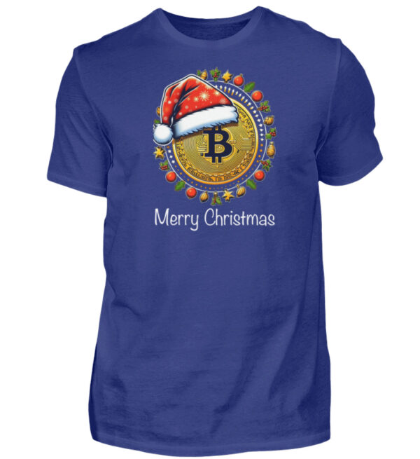 Merry Christmas Bitcoin T-Shirt V1 - Herren Premiumshirt-2962