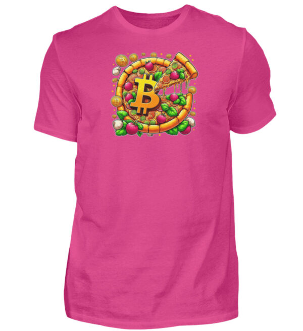 Bitcoin Pizza Day T-Shirt V1 - Herren Premiumshirt-28