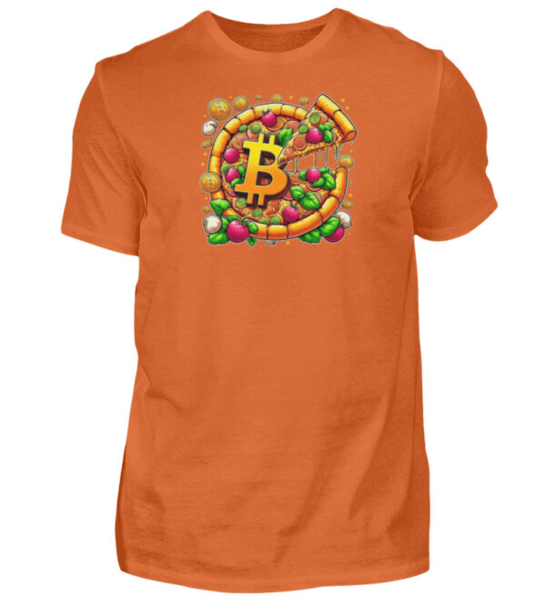 Bitcoin Pizza Day T-Shirt V1 - Herren Premiumshirt-2953