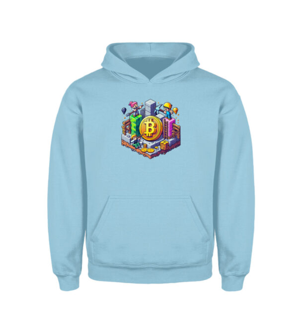 Bitcoin Minecraft Style V2 - Kinder Hoodie-674