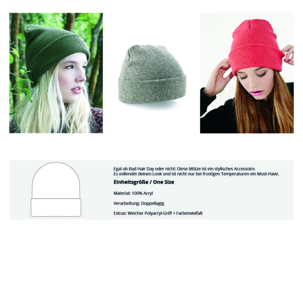 Stack Sats  - Bitcoin Beanie – Bild 5
