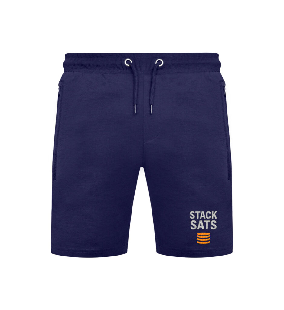 stack sats - Unisex Sweatshorts mit Stick-6964