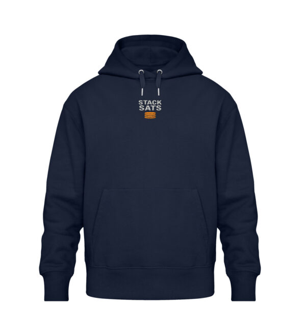 stack sats - Organic Oversized Hoodie ST/ST mit Stick-6959