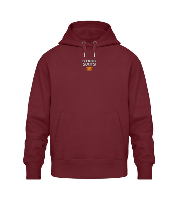 stack sats - Organic Oversized Hoodie ST/ST mit Stick-6974