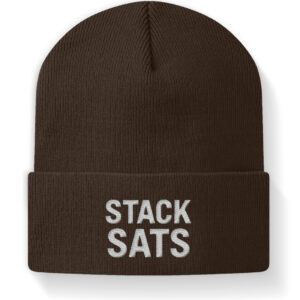 Stack Sats - Beanie-850