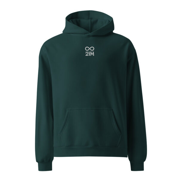 bitcoin hoodie 21 Million grün