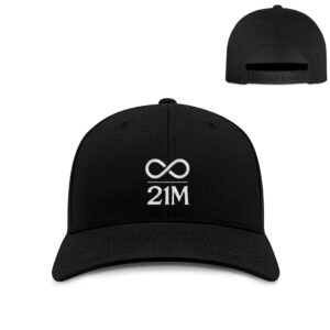 21M Bitcoin Cap - FLEXFIT Curved Classic Cap 6-Panel-16