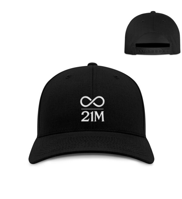 21M Bitcoin Cap - FLEXFIT Curved Classic Cap 6-Panel-16