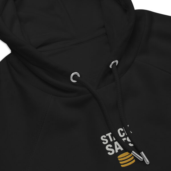 bitcoin stack sats hoodie black
