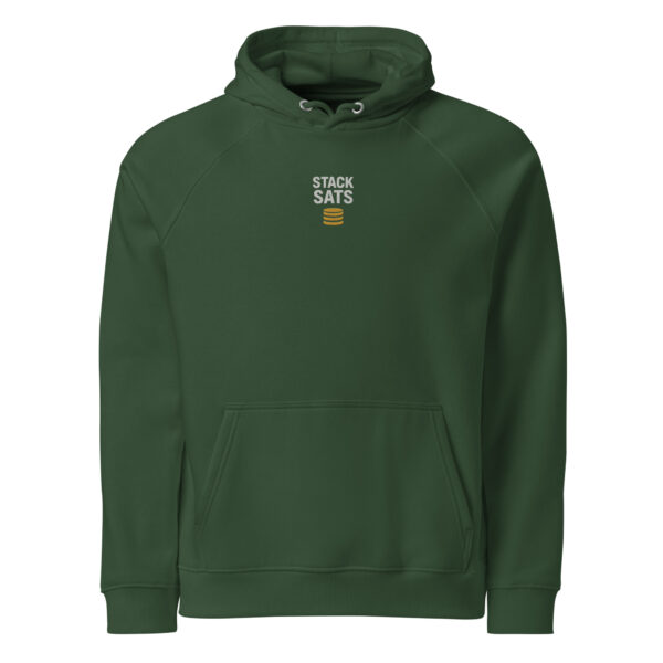 bitcoin stack sats hoodie green männer frauen